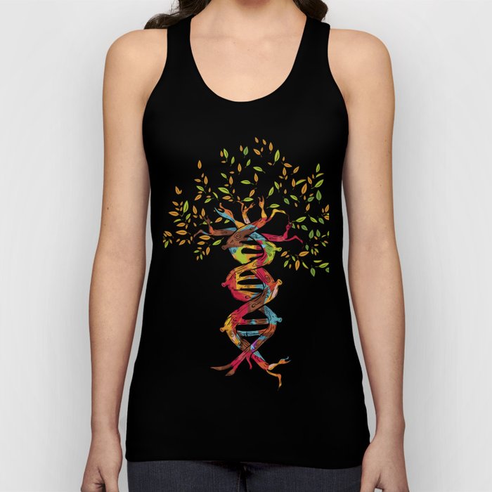 Tree of Life Tee, DNA product, Genetics design Tank Top