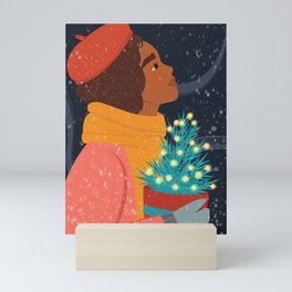winter time Mini Art Print