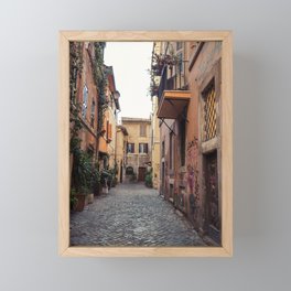 Streets of Italy Framed Mini Art Print