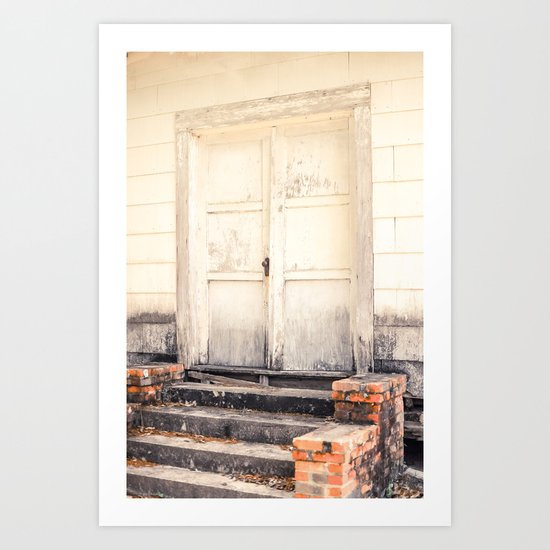 Closed Down Art Print