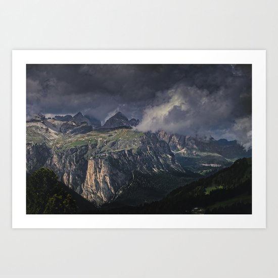 Rugged Terrain Art Print