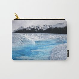 Patagonia Glacial Reservoir, Argentina color photograph - photography Carry-All Pouch
