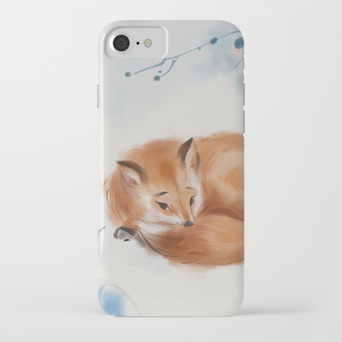 Cozy Fox iPhone Case
