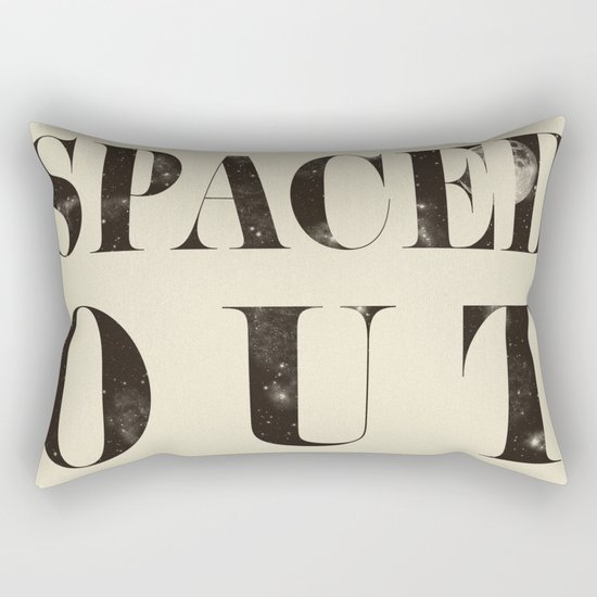 Spaced Out Rectangular Pillow