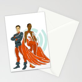 Classic spandex Stationery Cards