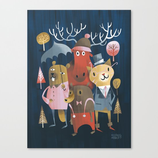 Now and Then Canvas Print