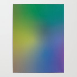 Colorful Gradient Fluid Poster