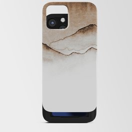 Monochrome Solitude Landscape iPhone Card Case