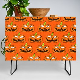Halloween Pumpkin Background 08 Credenza
