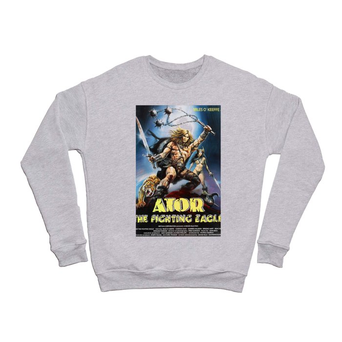 Ator The Fighting Eagle - Vintage Movie Poster Crewneck Sweatshirt