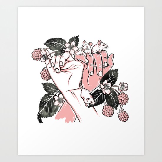 Pinky Swear Art Print