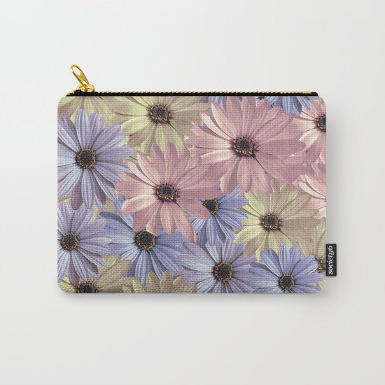 Pink Yellow Blue Carry-All Pouch