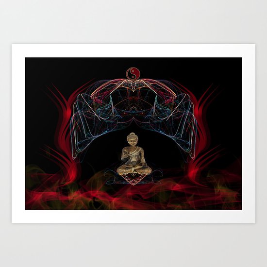 Buddha Art Print
