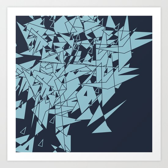 Glass DB Art Print