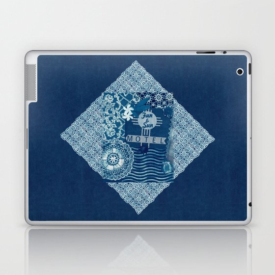 Fun Sun Motel Cyanotype Laptop & iPad Skin