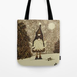"Tomten Elmer" is trying out a different look. Tote Bag