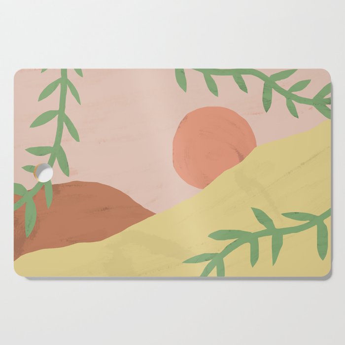 Sunrise Vines Cutting Board