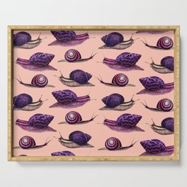 Snails x Infinity (Purple Neon) Serving Tray