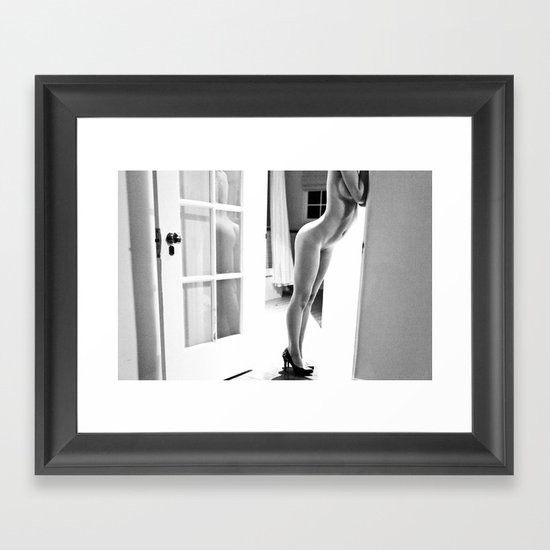 baby come home... Framed Art Print