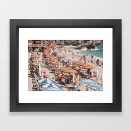 Cinque Terre Series #1 - Monterosso Framed Art Print