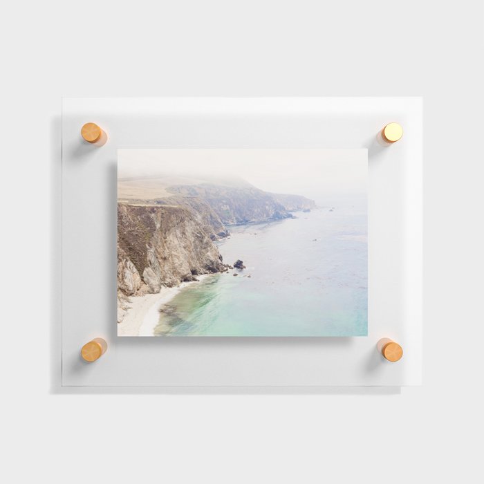 Wild Blue - Big Sur California Floating Acrylic Print