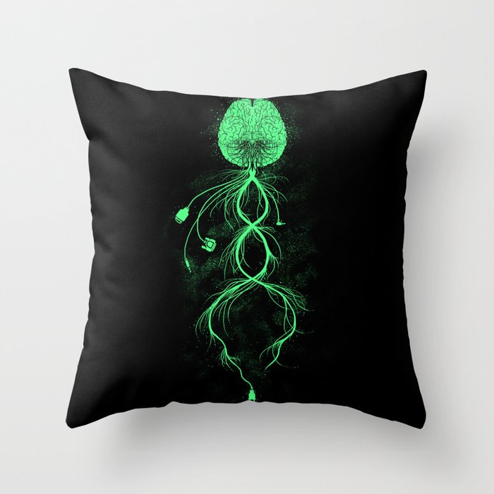 Looking for Connection Throw Pillow