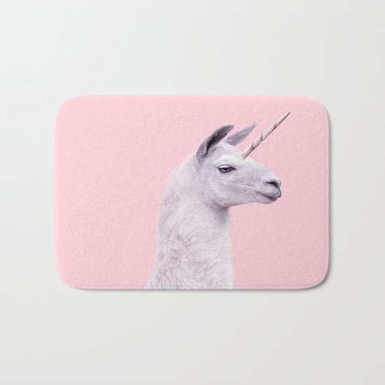 UNICORN LAMA Bath Mat