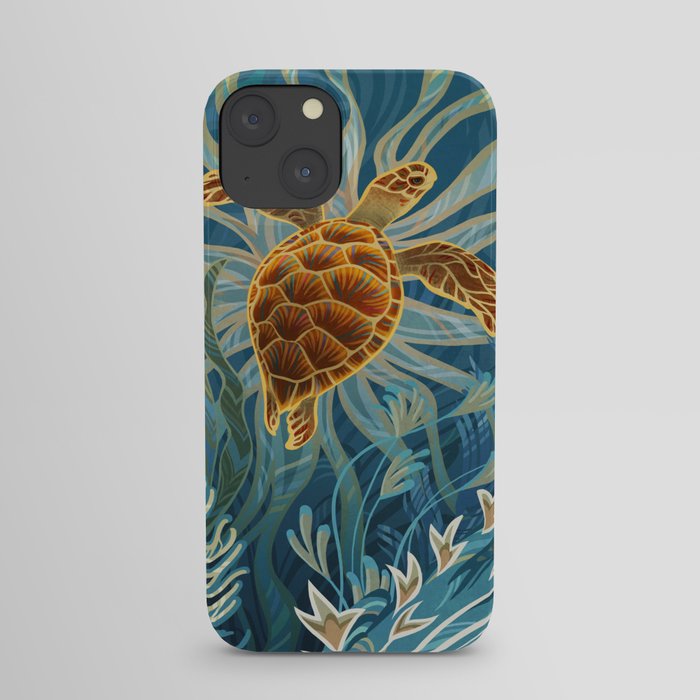 Endangered Hawksbill Turtle iPhone Case