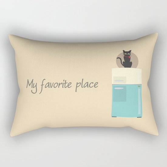 My Favorite Place Rectangular Pillow