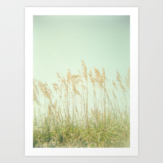 Sea Oats Art Print