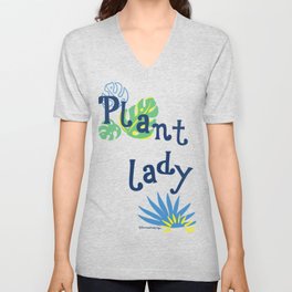 Plant Lady T shirt V Neck T Shirt