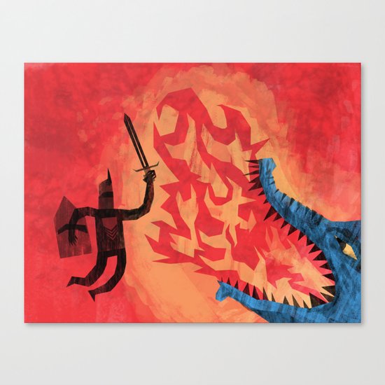 Final Blow, Canvas Print