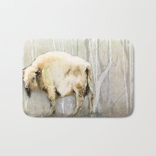 White Buffalo's Hollow Bath Mat