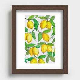 It's The Zest Recessed Framed Print