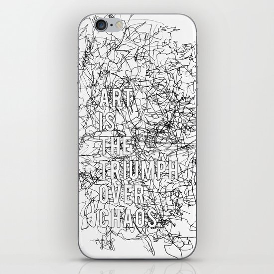 Triumph Over Chaos. iPhone Skin