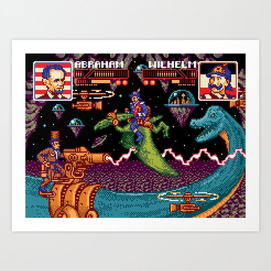 Jurassic President, Episode 16 – High Score and Seven Years Ago Art Print