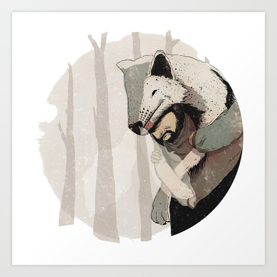 Big Beast Art Print