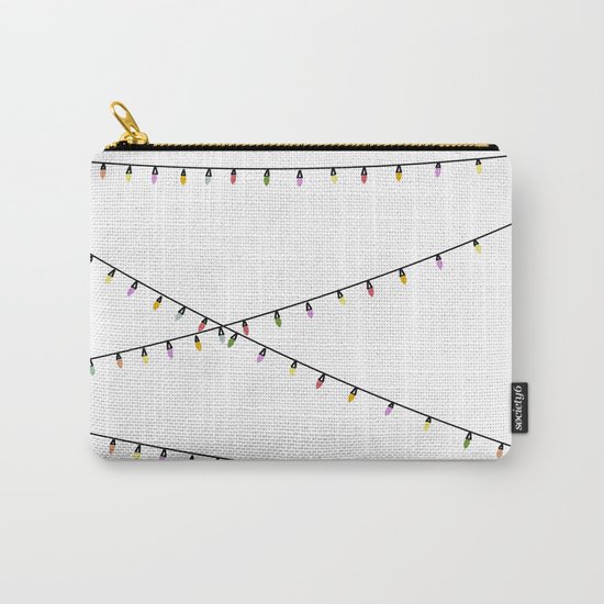 CHRISTMAS LIGHTS Carry-All Pouch