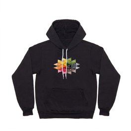 Bright Triangle Star Watercolor Hoody