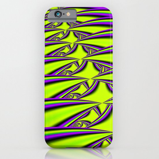 Lime n Purple iPhone & iPod Case