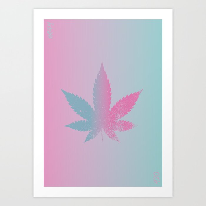 Happy 420 Art Print