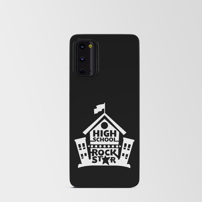 High School Rock Star Cool Kids Illustration Android Card Case