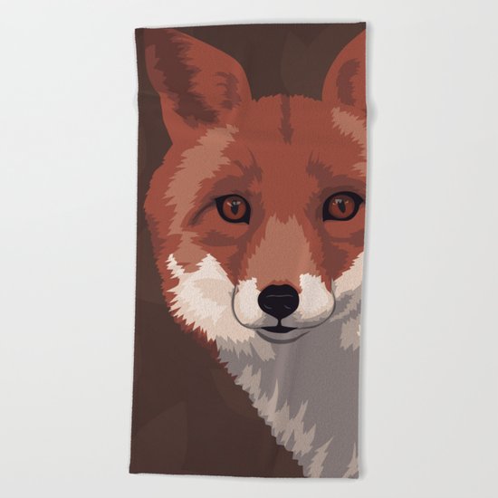 Vulpini Beach Towel