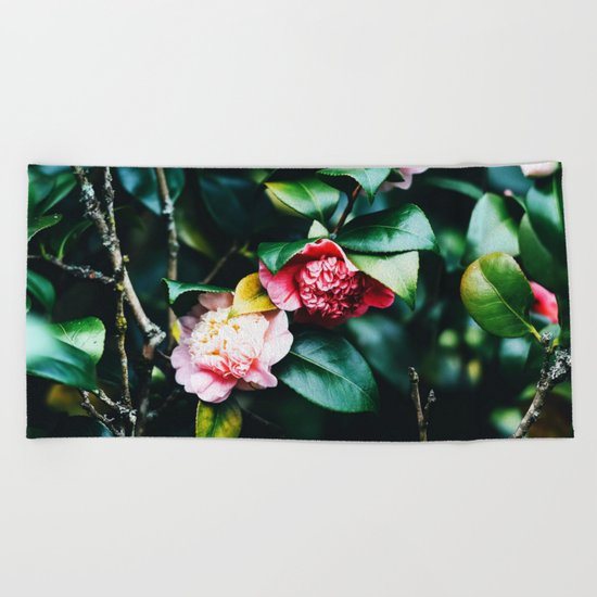 Floral Etudes Beach Towel