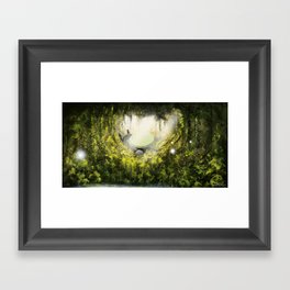 Totoro's Dream Framed Art Print