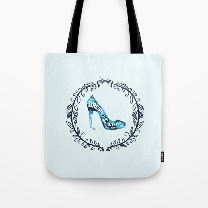 Cinderella' slipper Tote Bag