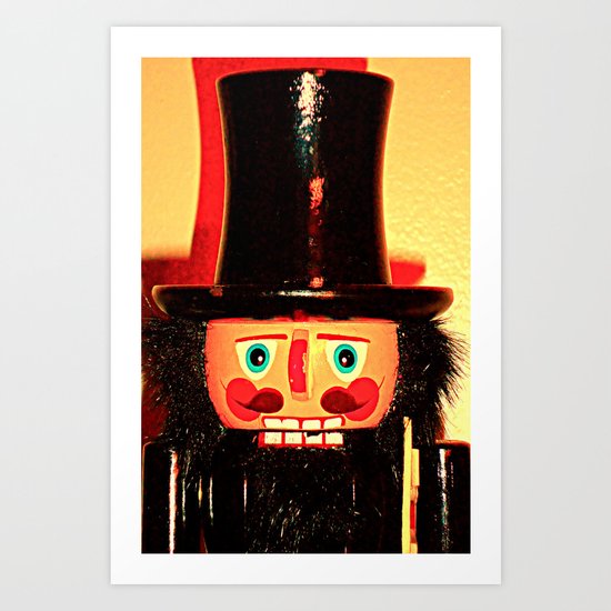 Evil Nutcracker Art Print