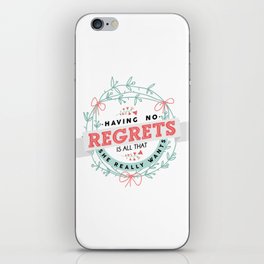 Night Changes iPhone Skin