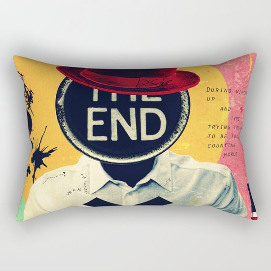 The End Rectangular Pillow