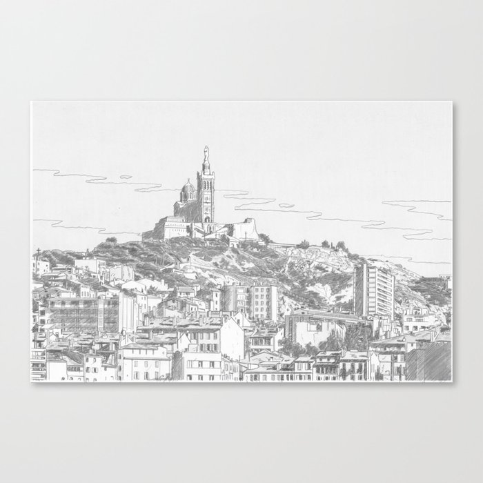 Marseille Canvas Print